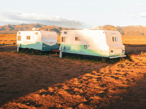 Campingwagen im Südwesten der USA