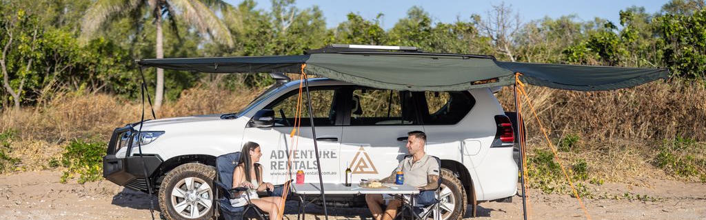 Camper am Strand