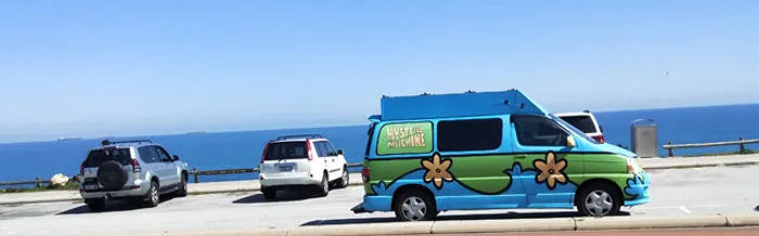 Mystery Machine 3 Seater Sleepervan für 3 Personen von Campervan Village mieten in Australien