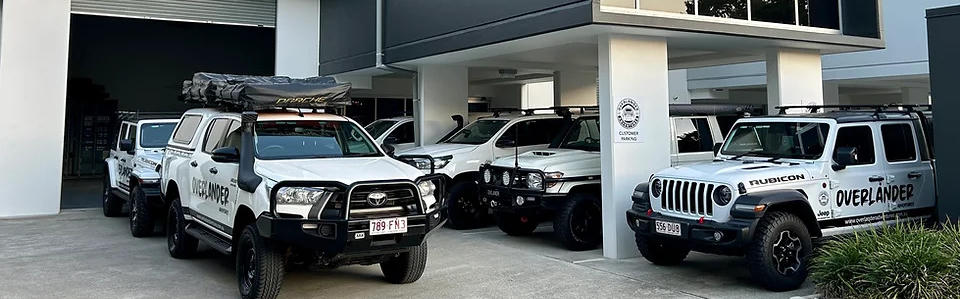 Firmenlogo von Overlander Adventures der 4WD Modelle