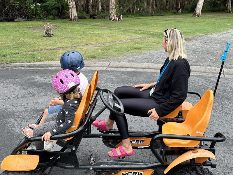 GoKart mit Kindern