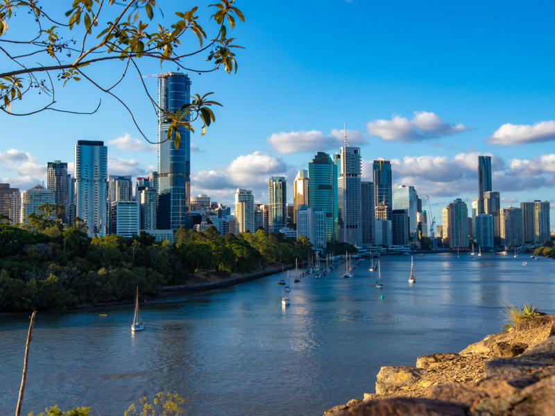 Skyline von Brisbane