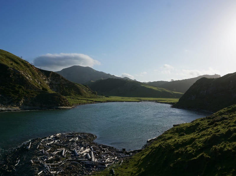 Landschaft am Cooks Cove Walkway