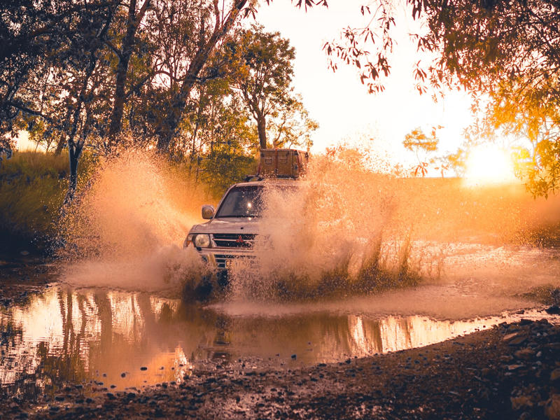 Gibb River Road ist eine Straße nur für 4x4 Camper