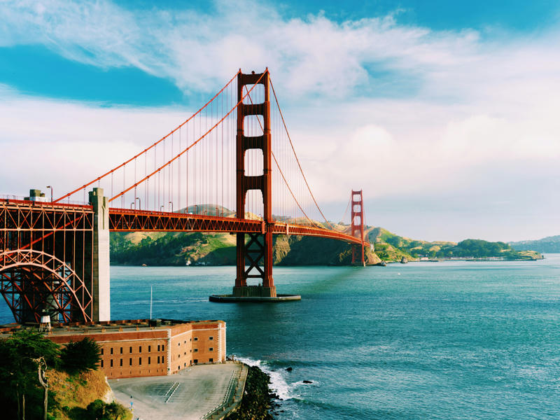 Golden Gate Bridge in San Francisco