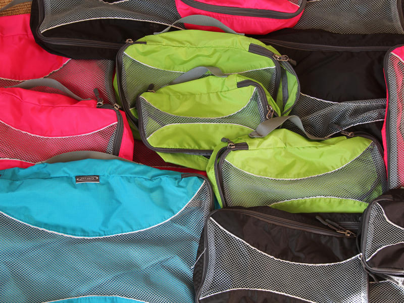 Das Set aus 6 Packtaschen G4Free 