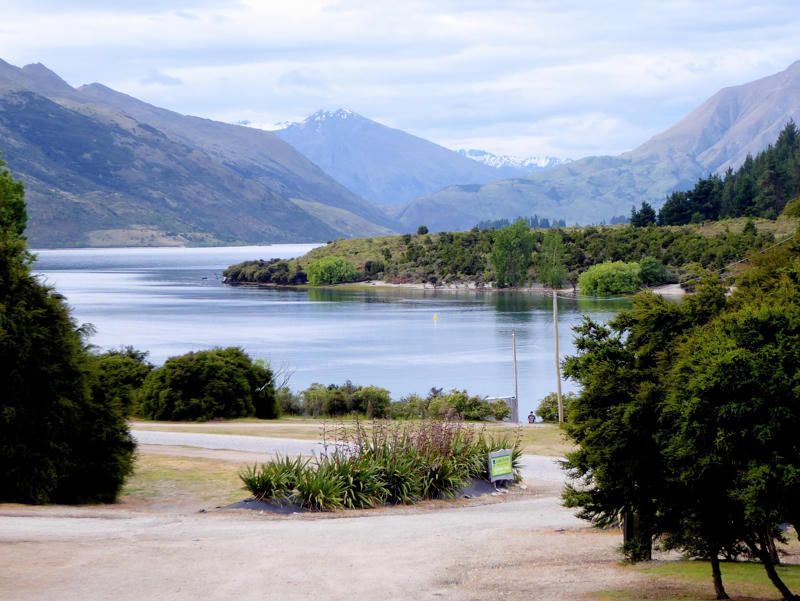 Lake Wanaka vom Wohnmobil aus