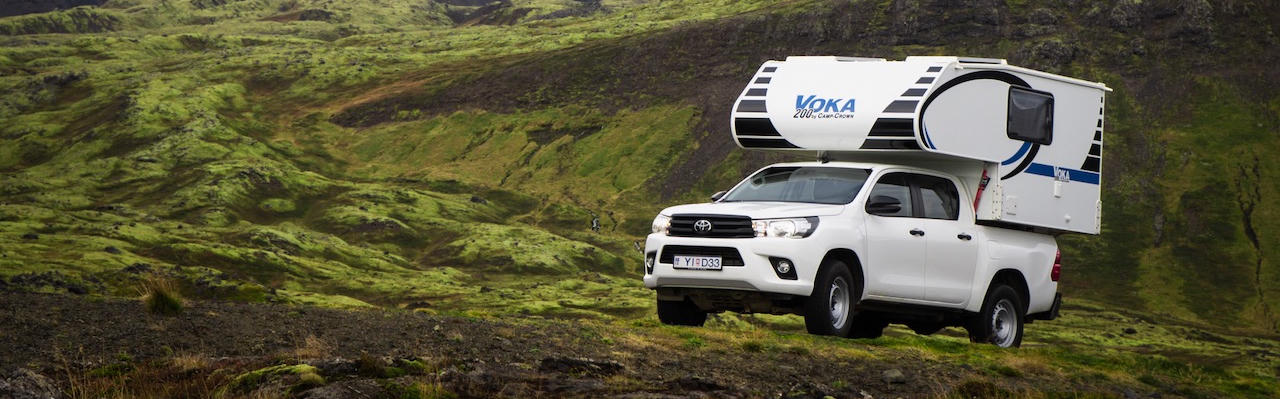 Den 4x4 Thor von Camper Iceland für 3 Personen in Island günstig mieten über CamperOase. 