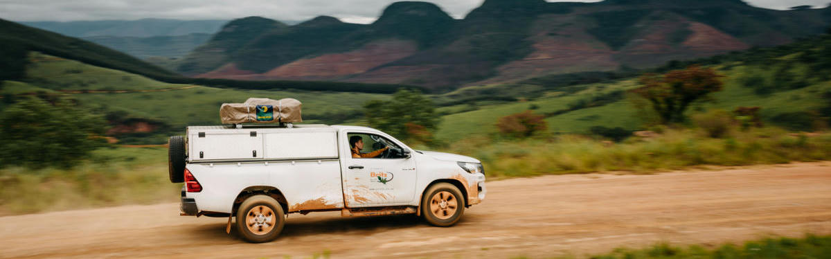 Miete die 4x4 Camper von Britz Africa und reise offroad durch Südafrika