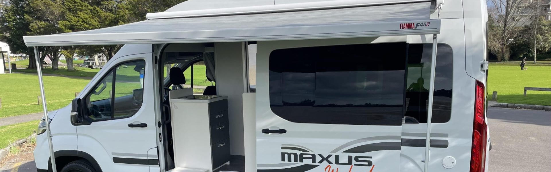 Kia Ora Maxus Campervan für Neuseeland günstig mieten mit CamperOase