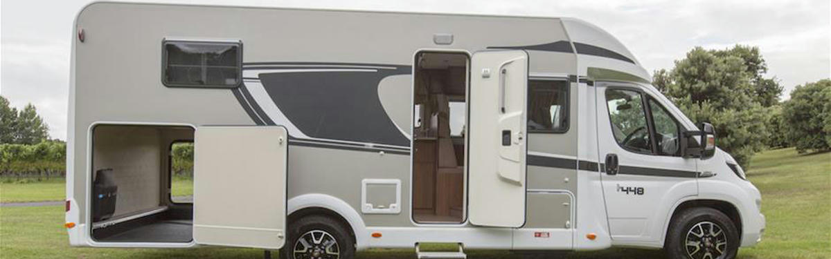 Cruise 4 Bett Wohnmobil von Kiwi Campers mieten in Neuseeland