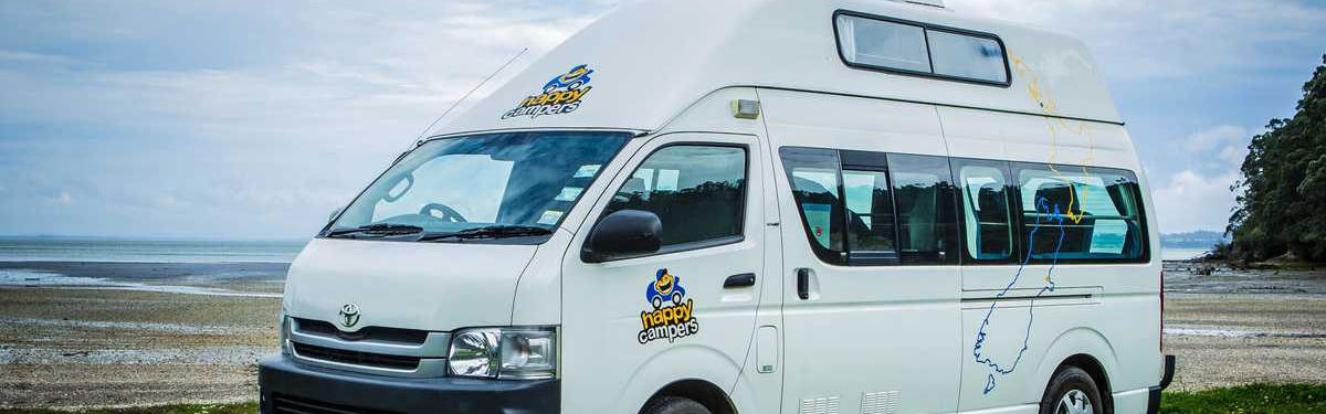 Der Kiwi Hi 5 Camper für Familien mit bis zu 5 Reisenden mieten in Neuseeland