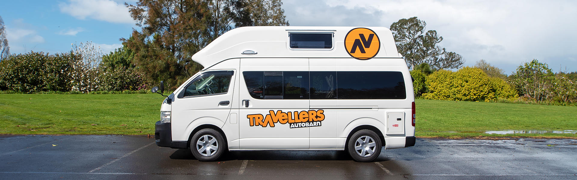 Der Hi 5 aus der Flotte von Travellers Autobarn mieten in Neuseeland