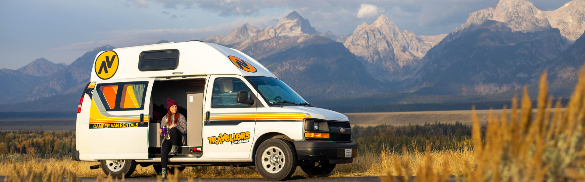 Campervan im Desert