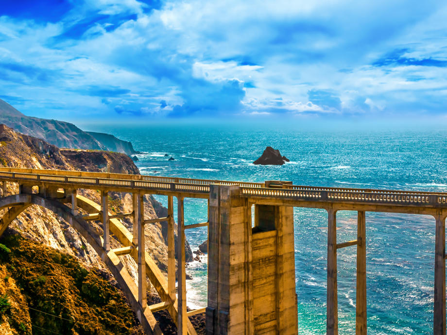 Brücke in den USA